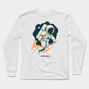 Astronaut in space Long Sleeve T-Shirt